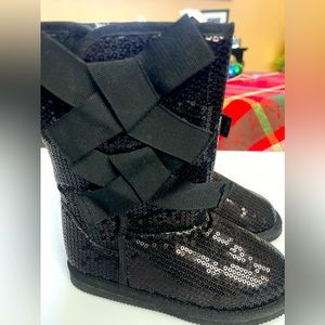 NWOT sequin boots